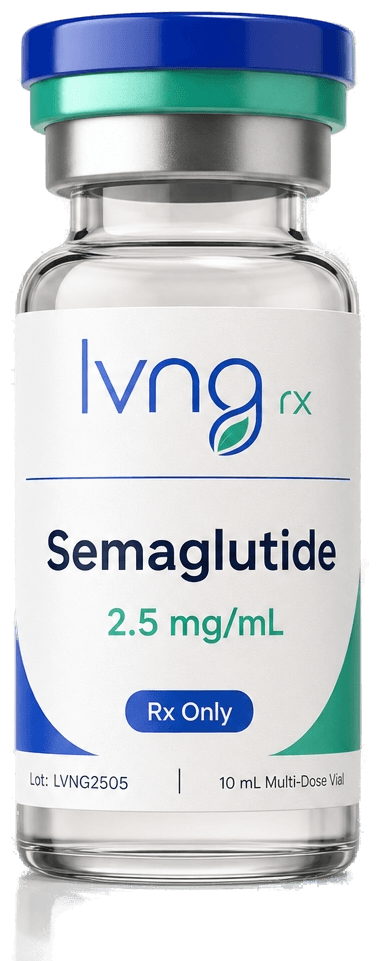 LVNG RX Semaglutide program — clinical still life